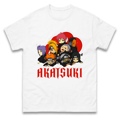 naruto shippuden akatsuki t shirt