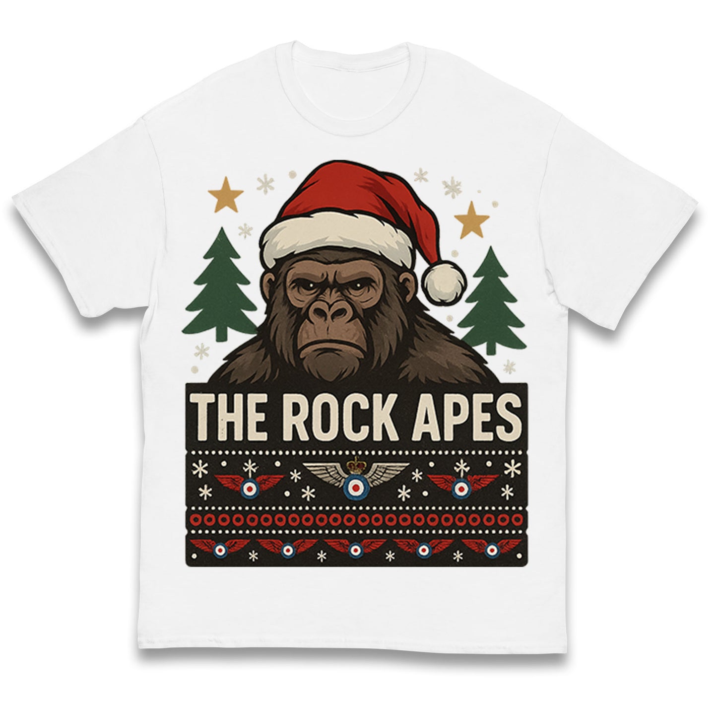 RAF Regiment Christmas Kids T Shirt