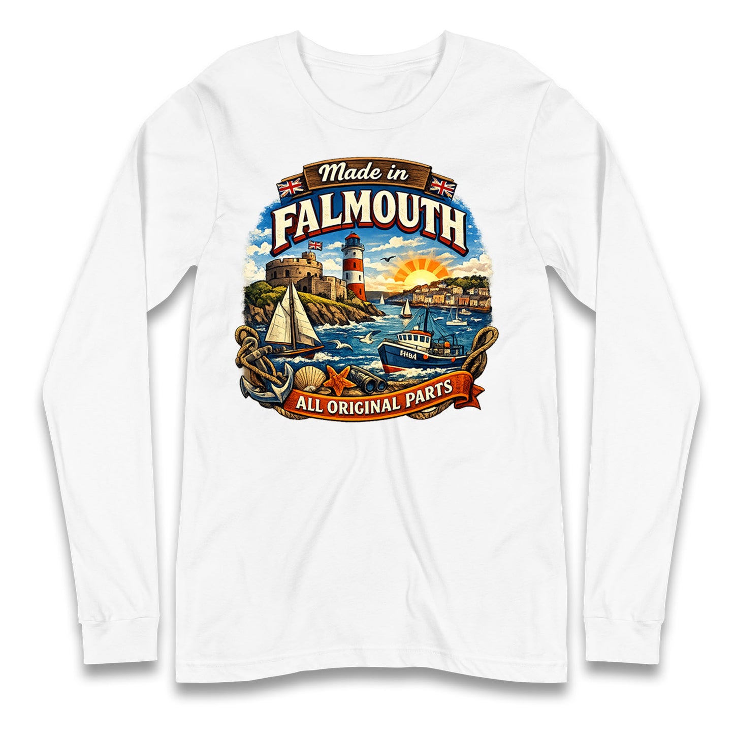 Made In Falmouth All Original Parts Longsleeve T Shirt