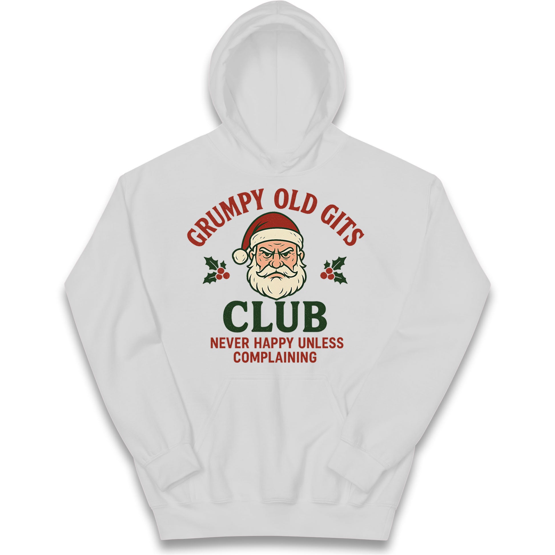 Grumpy Christmas Kids Hoodie
