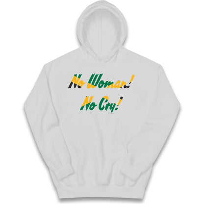 No Woman No Cry Kids Hoodie