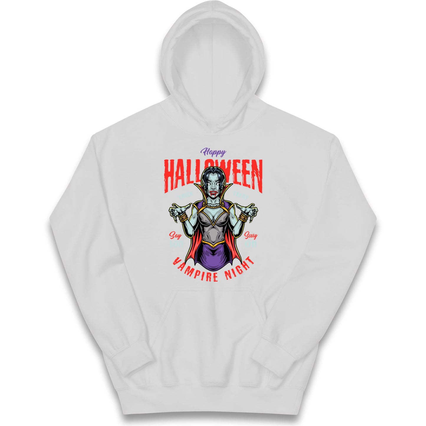 Halloween Vampire Kids Hoodie