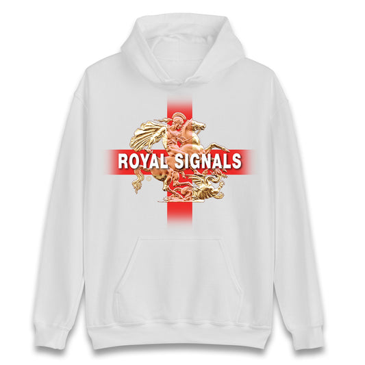 Royal Signals St George and The Dragon Unisex Hoodie
