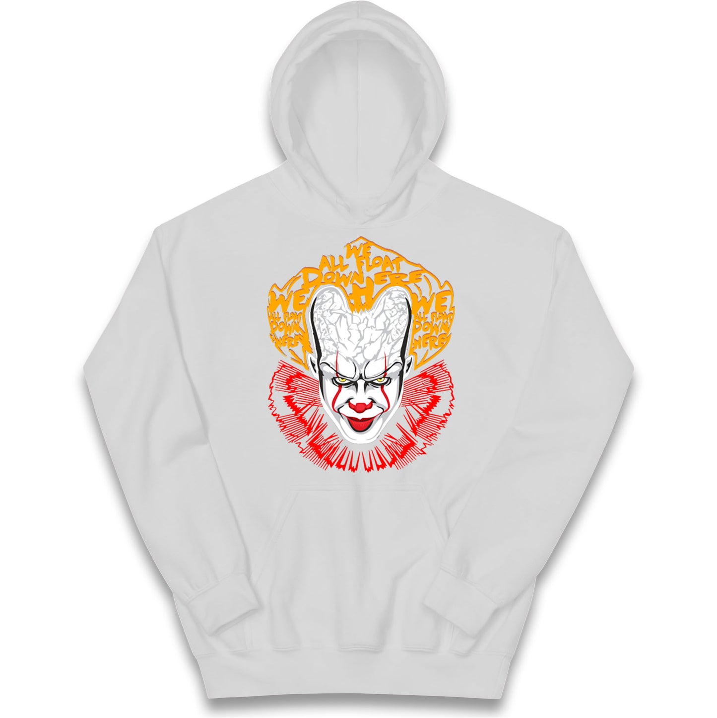 Pennywise Scary Clown Halloween Hoodie
