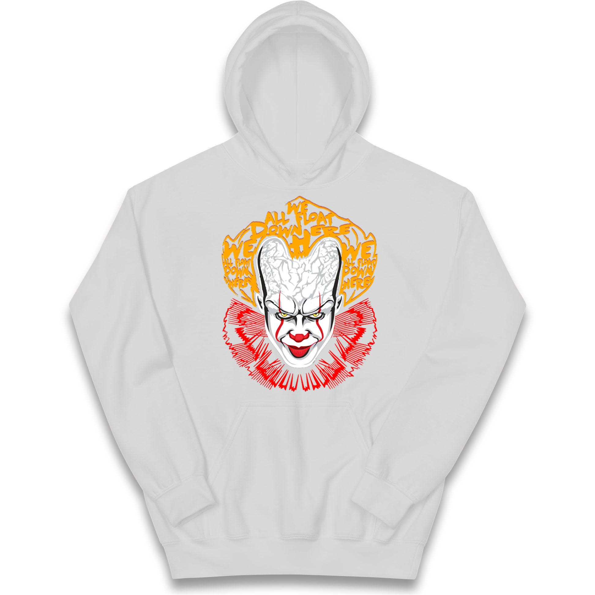 Pennywise Scary Clown Halloween Hoodie
