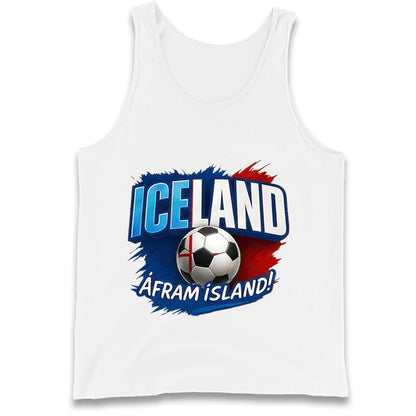 Iceland Retro World Cup Tank Top