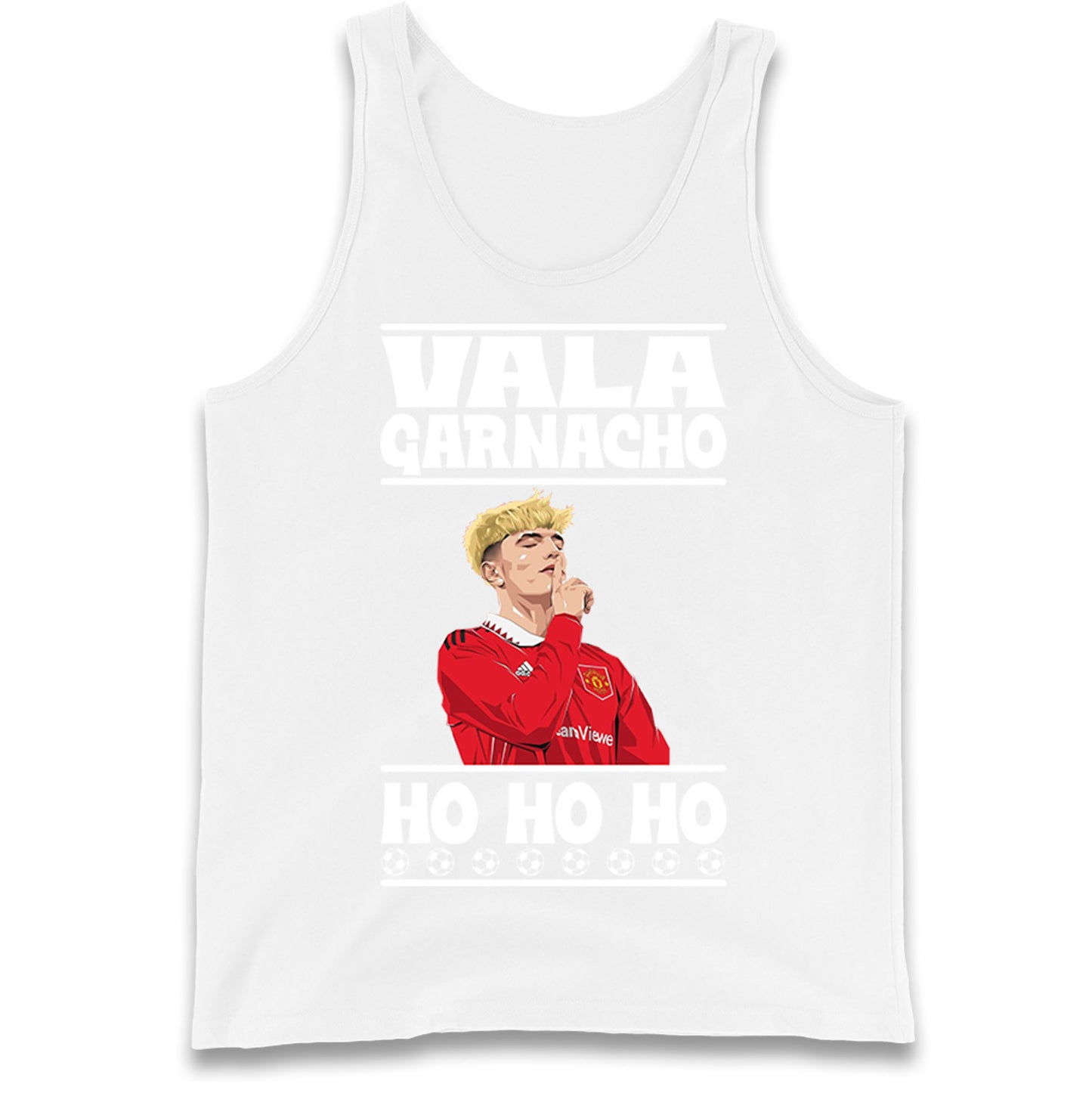alejandro garnacho christmas tank top