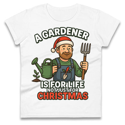 Gardener Christmas Ladies T Shirt