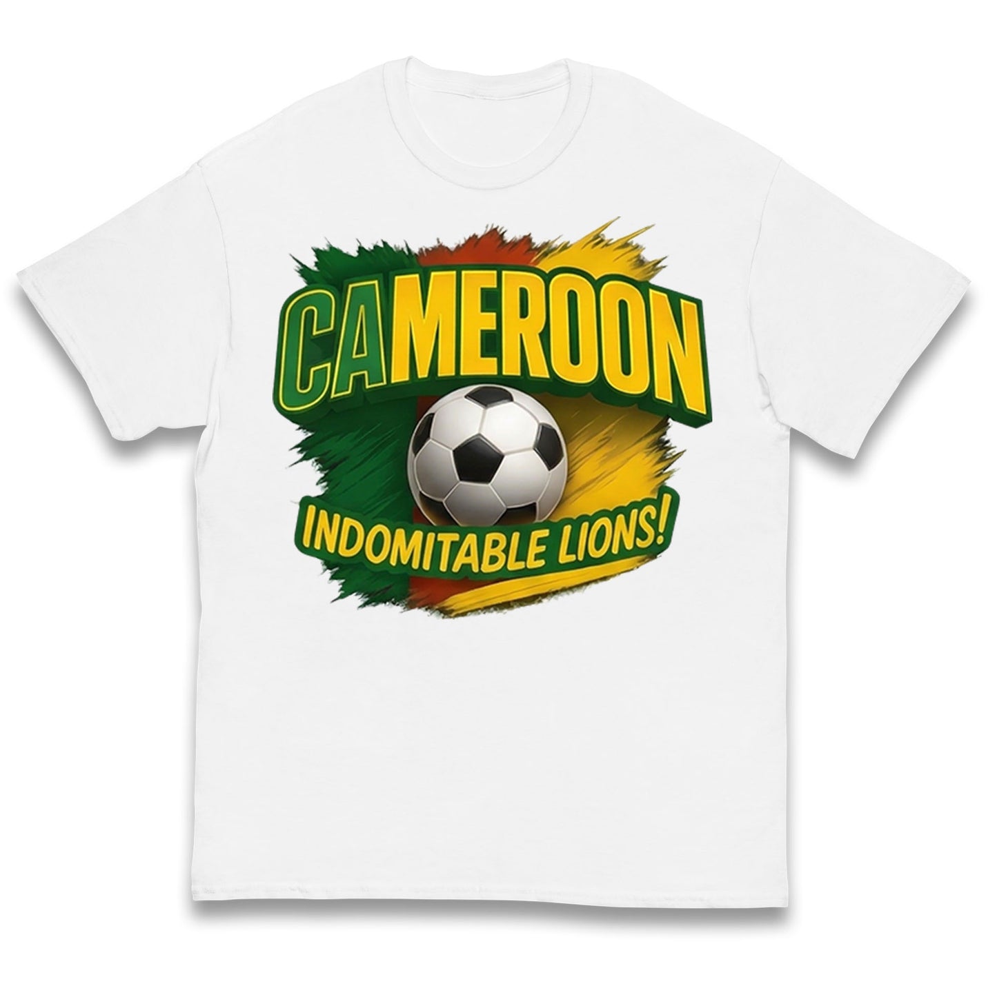 Cameroon Retro World Cup Kids T Shirt