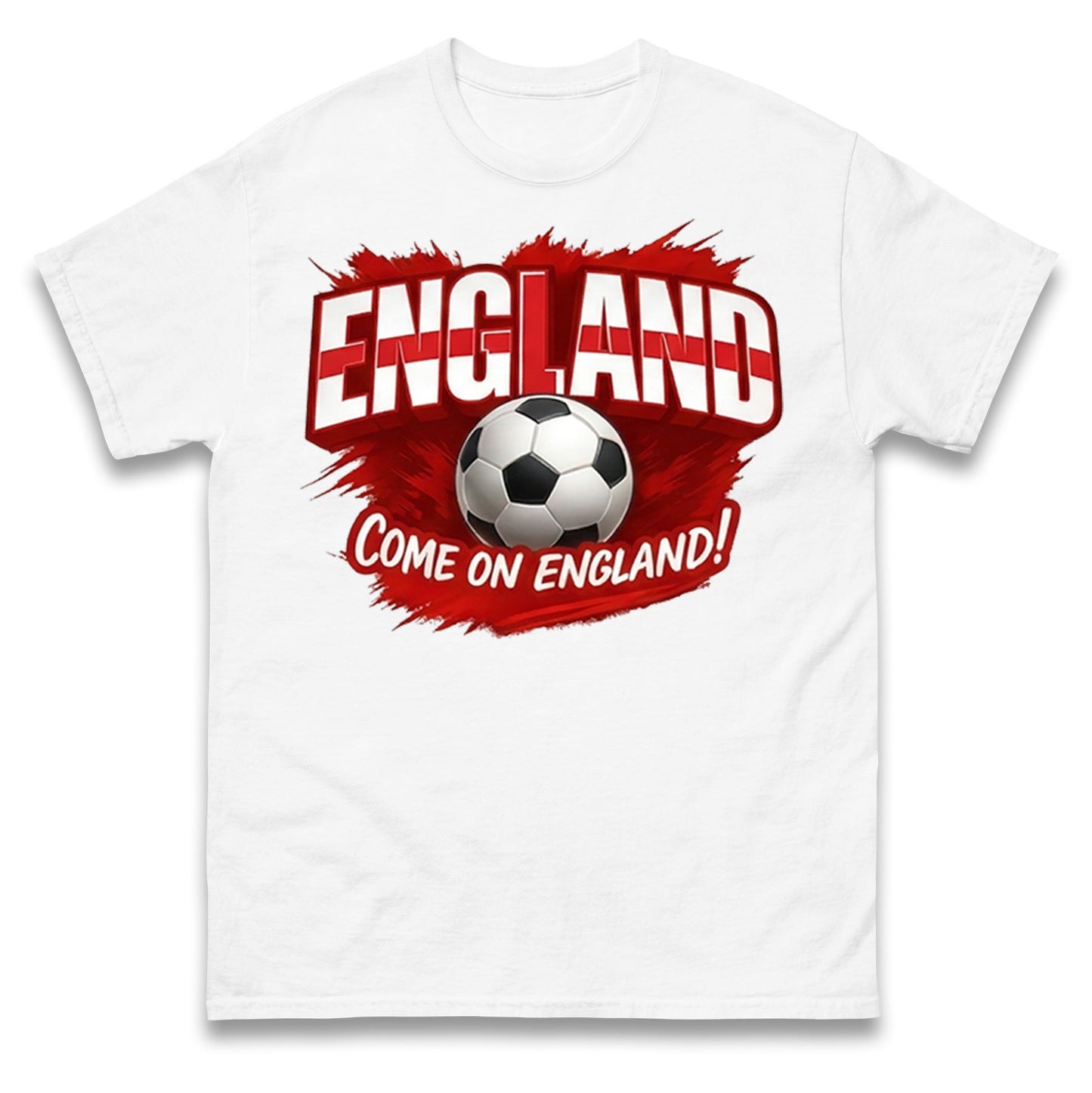 England Retro World Cup T Shirt