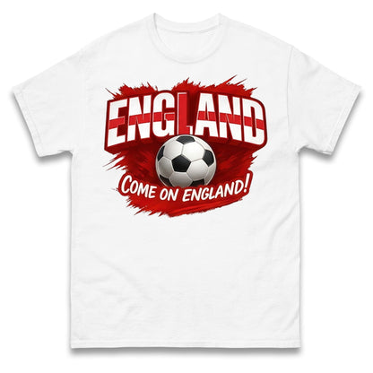 England Retro World Cup T Shirt