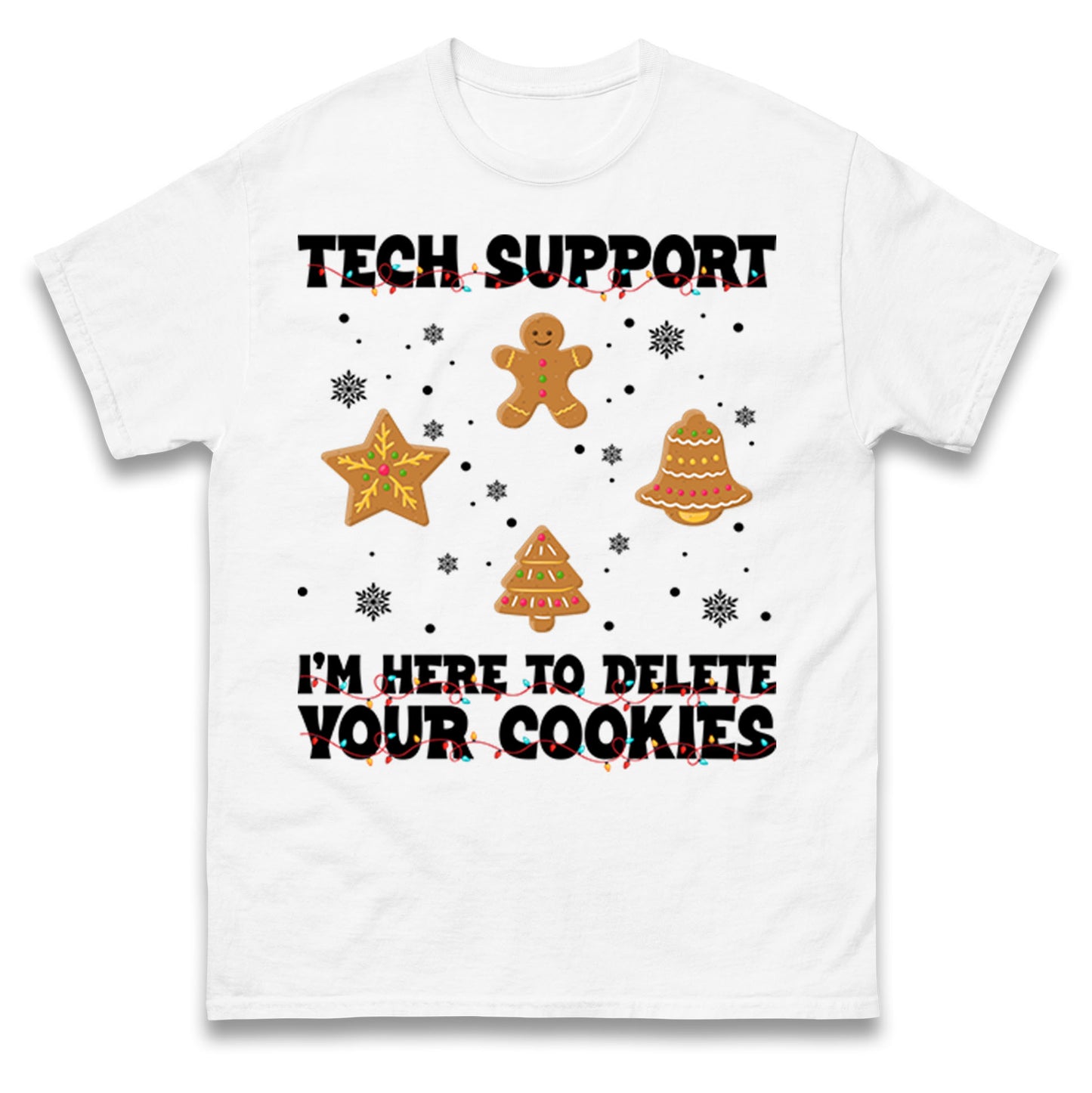Delete Cookies T Shirt 