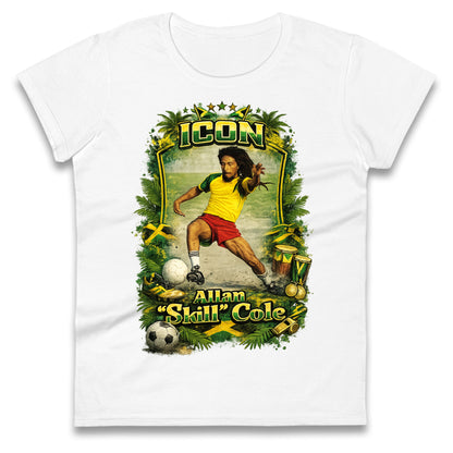 Jamaica Football Ladies T Shirt
