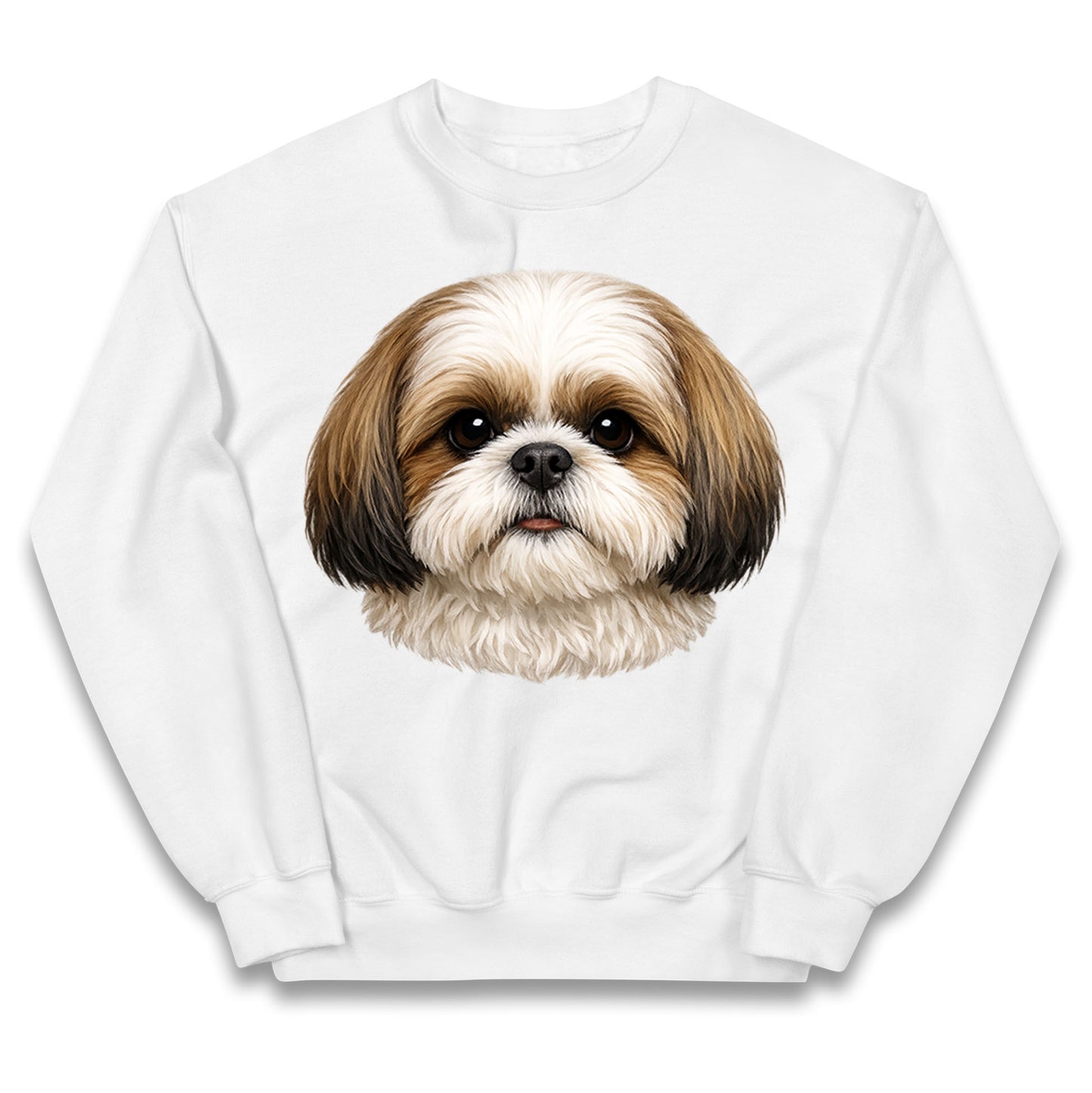 Shih Tzu Face Kids Jumper