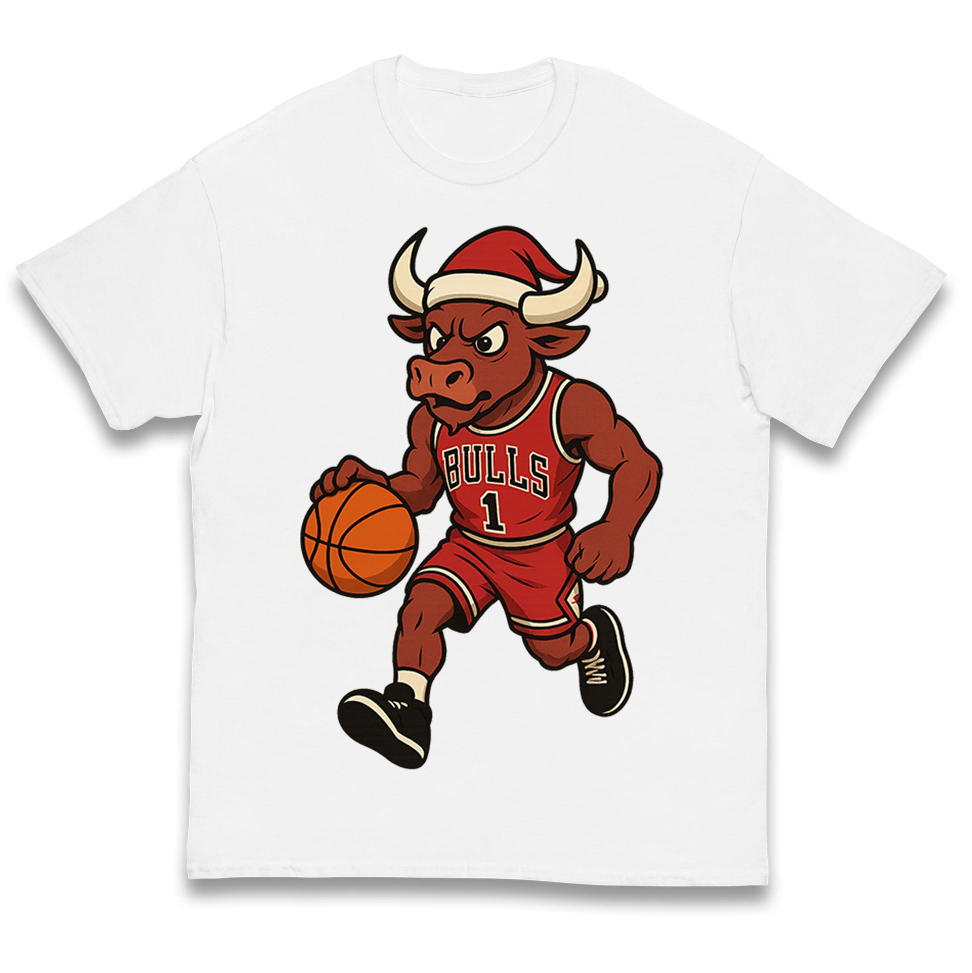 Chicago Bulls Christmas Kids T Shirt