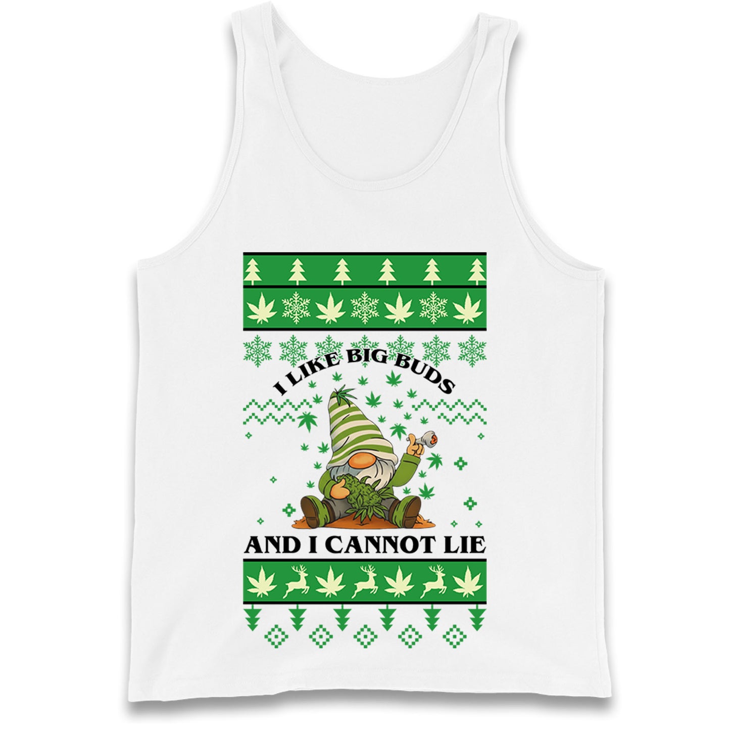 Cannabis Christmas Tank Top