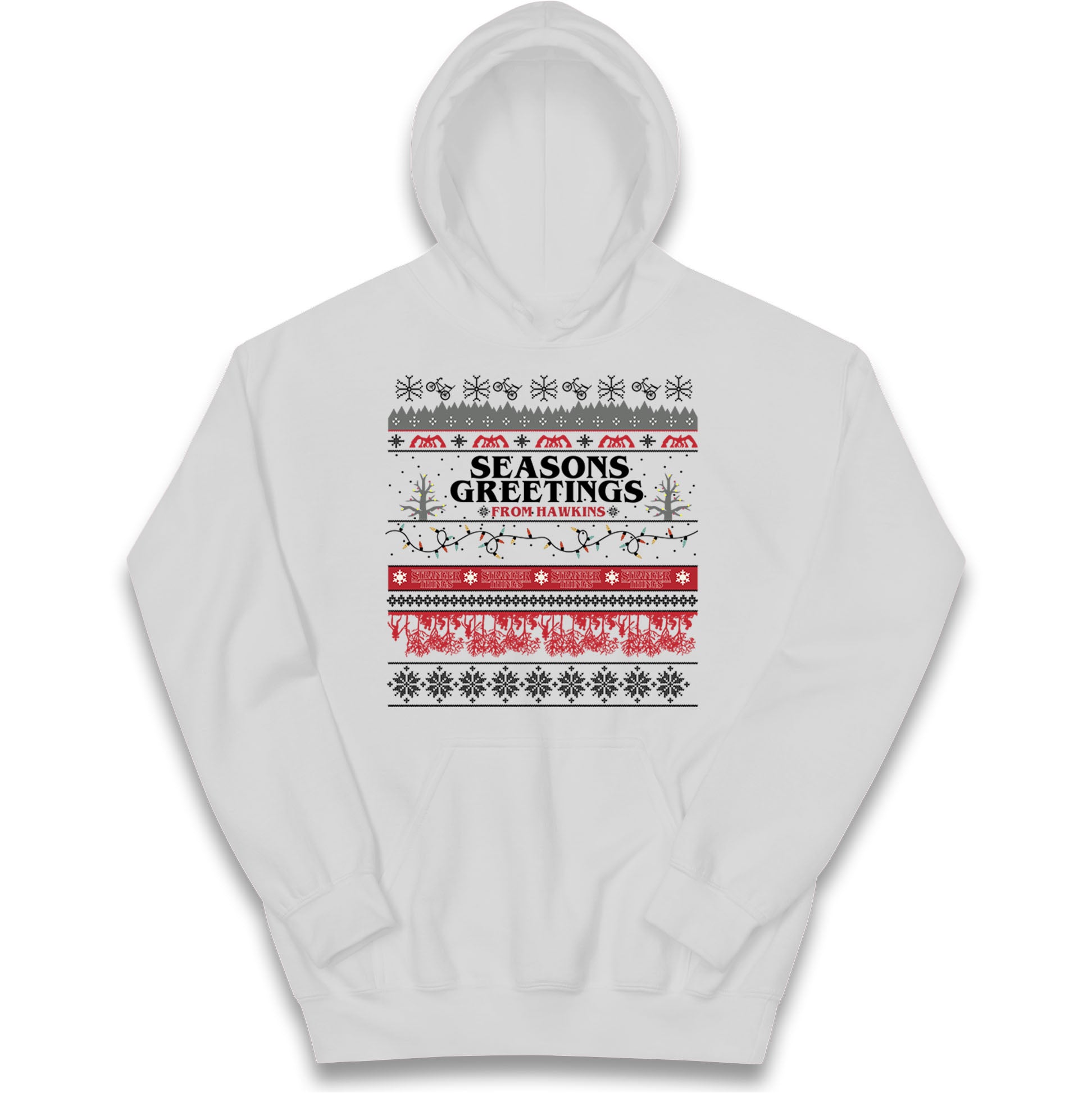 Stranger Things Trailer Kids Hoodie