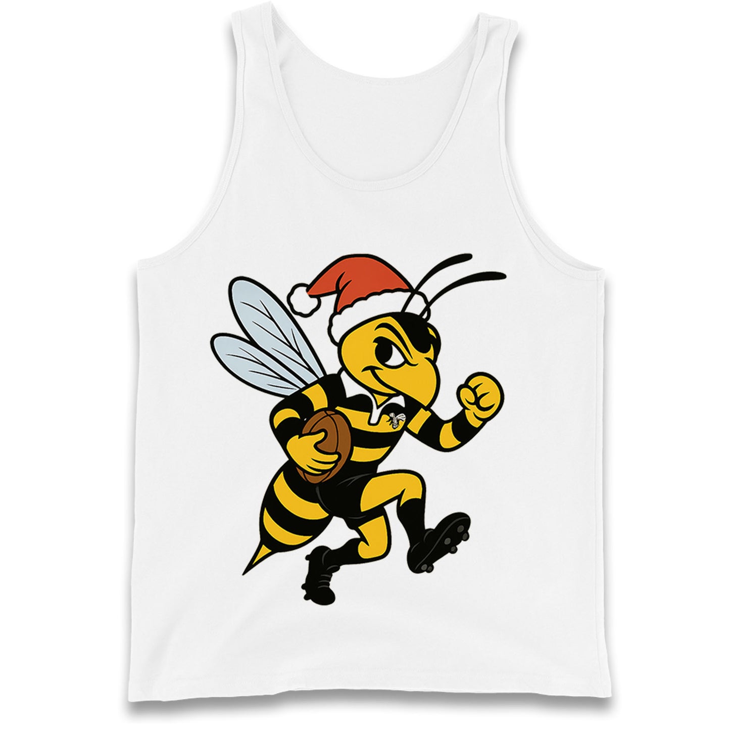 Wasps Rugby Christmas Tank Top