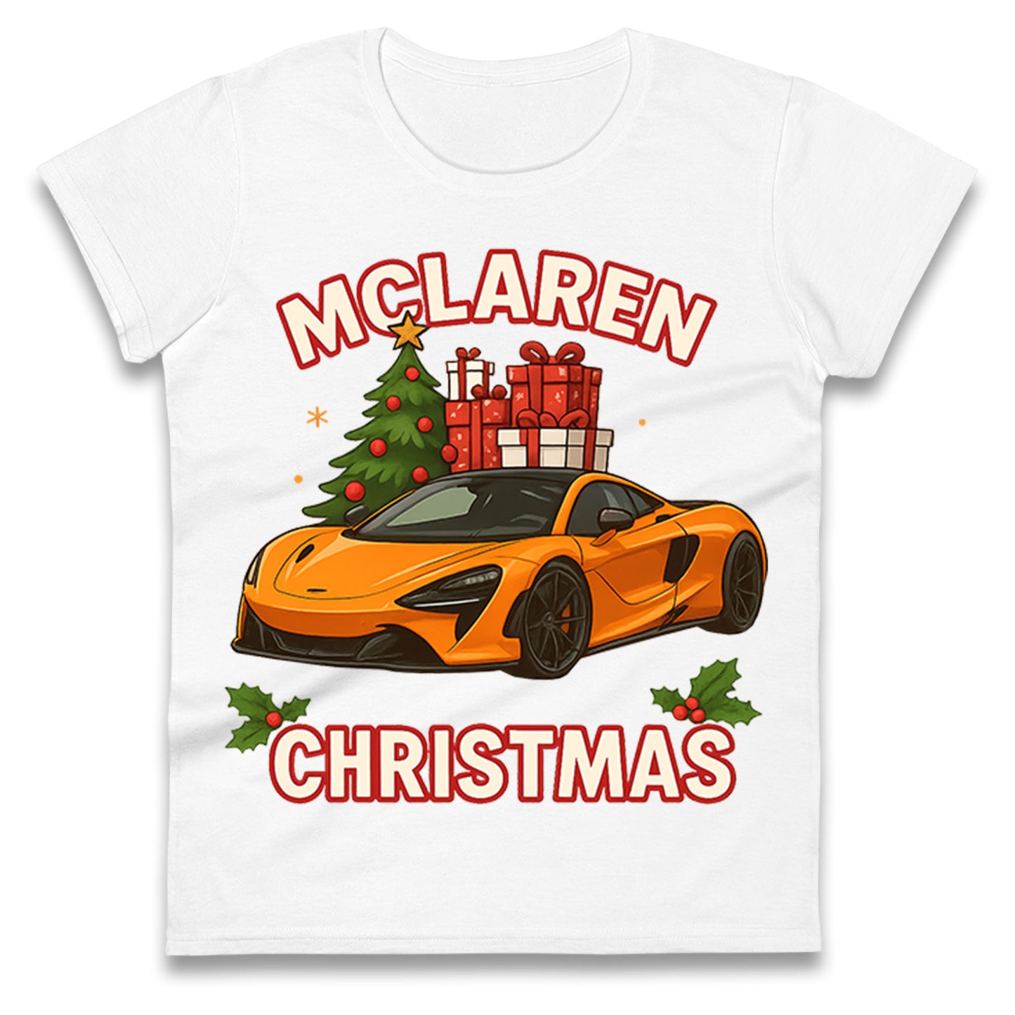 McLaren Christmas Ladies T Shirt