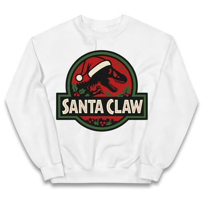Jurassic Park Christmas Kids Jumper