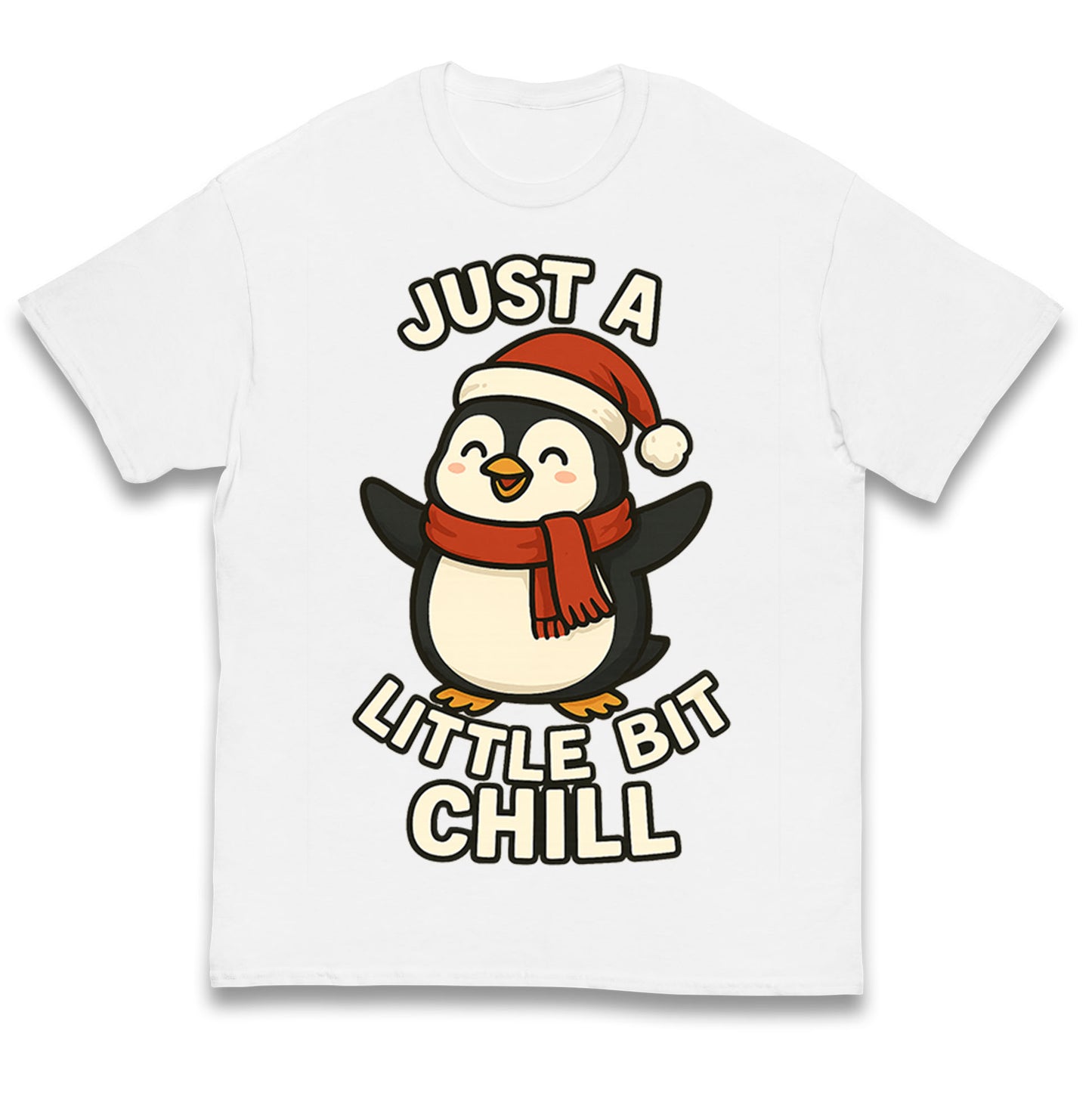 Penguin Christmas Kids T Shirt