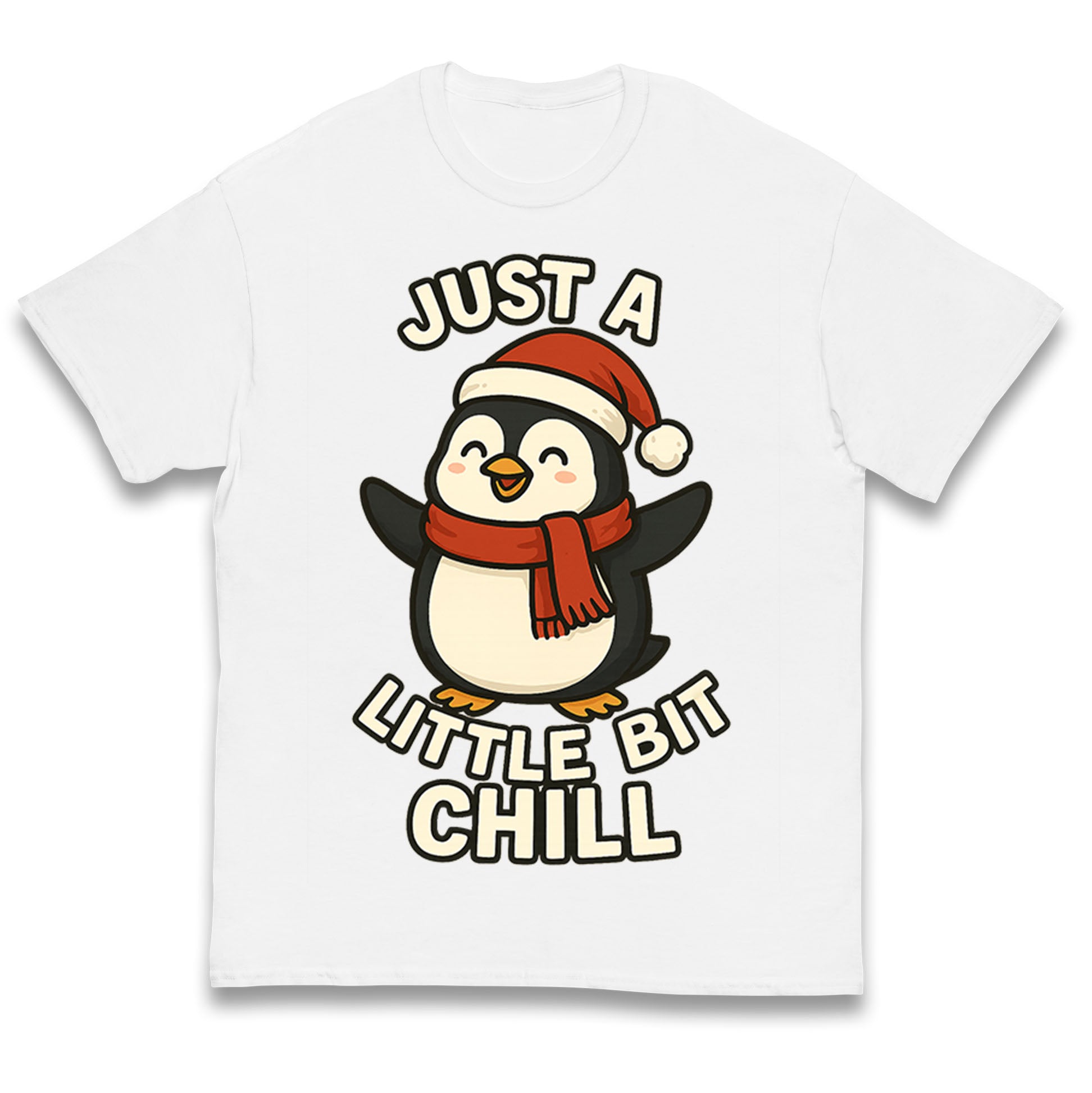Penguin Christmas Kids T Shirt