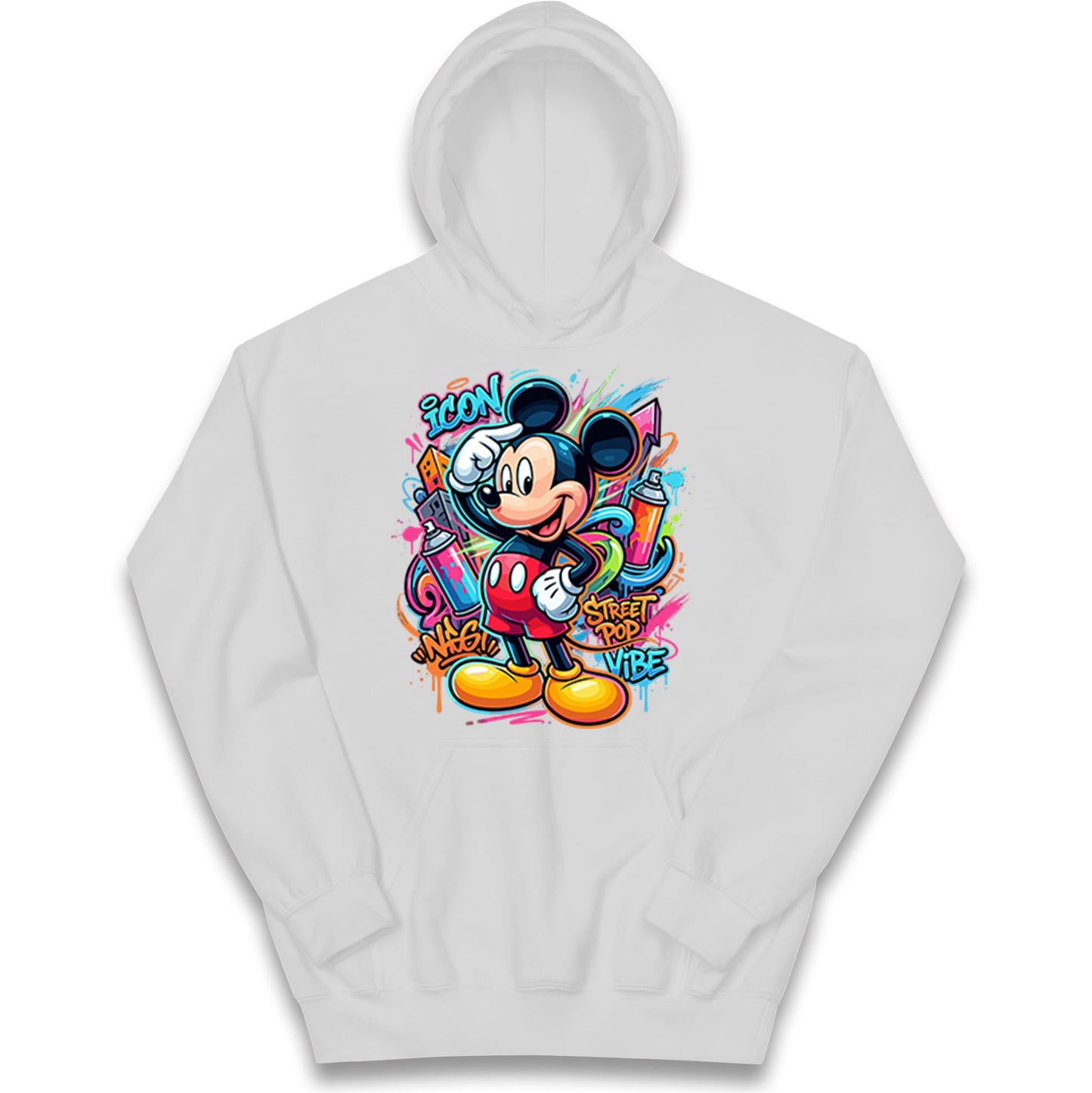 Graffiti Mickey Kids Hoodie