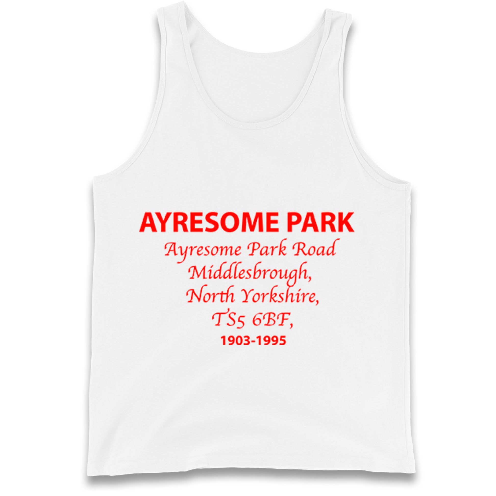 Middlesbrough Ayresome Park Tank Top