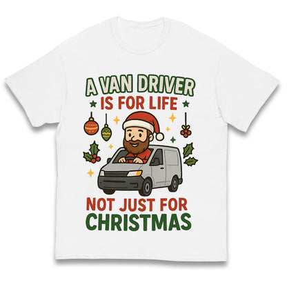 Van Driver Christmas Kids T Shirt
