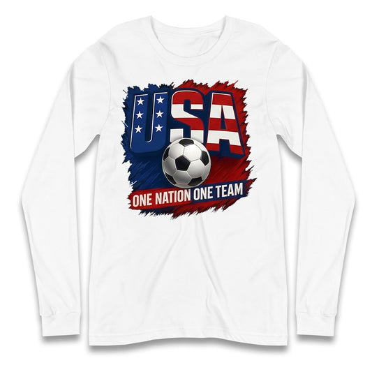 USA Retro World Cup Longsleeve T Shirt