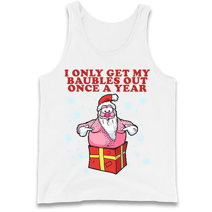Fat Santa Christmas Funny Tank Top