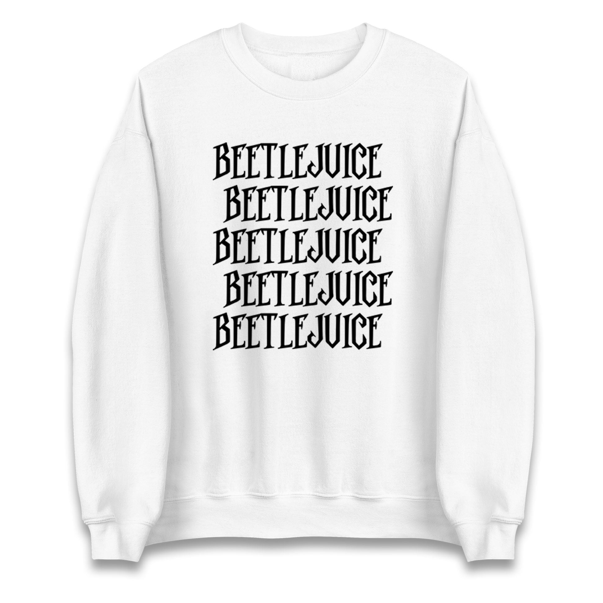 Beetle Juice Michael Keaton Halloween Sweatshirt
