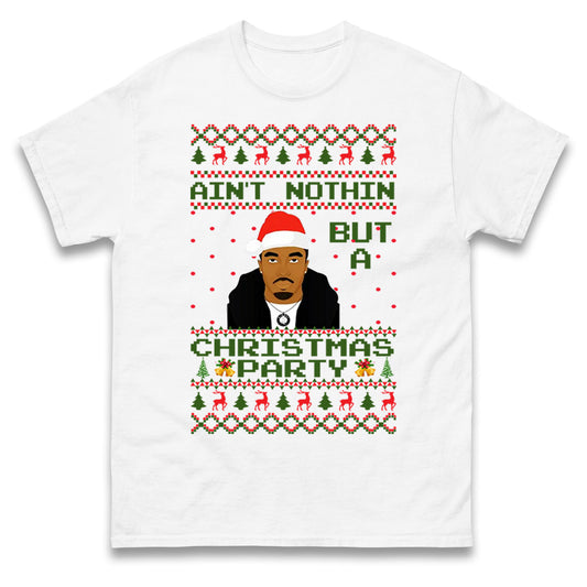 tupac shakur christmas t shirt