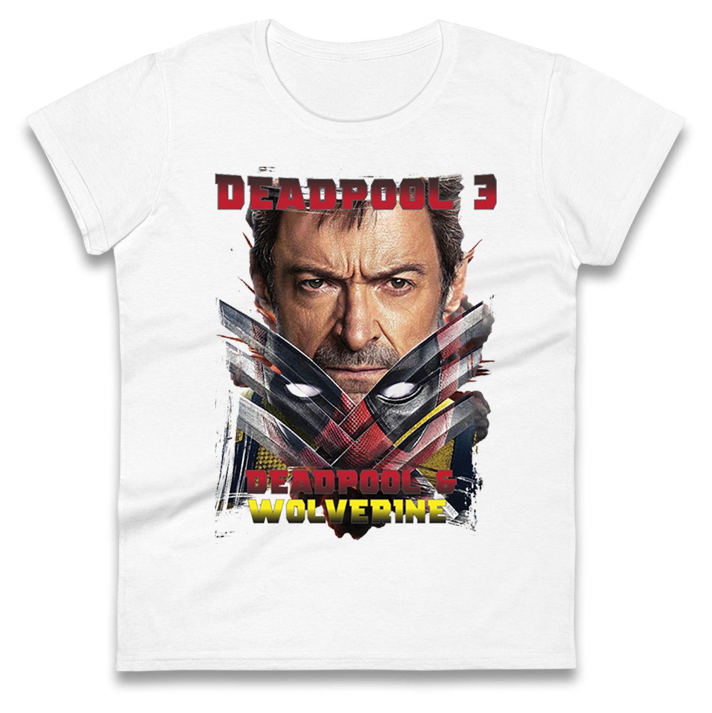 Deadpool and Wolverine 2024 Womens Tee Top