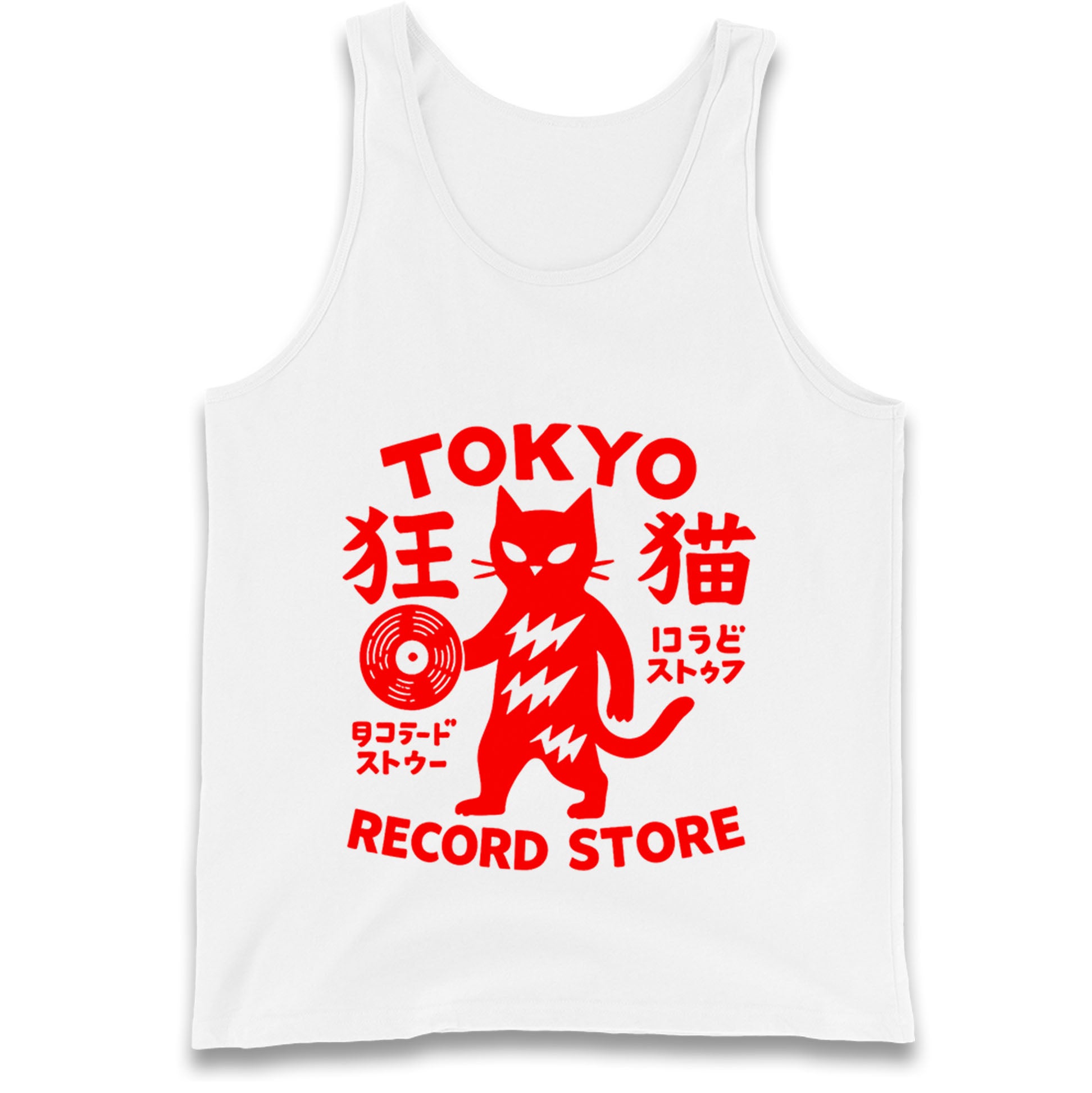 Tokyo Record Store Tank Top