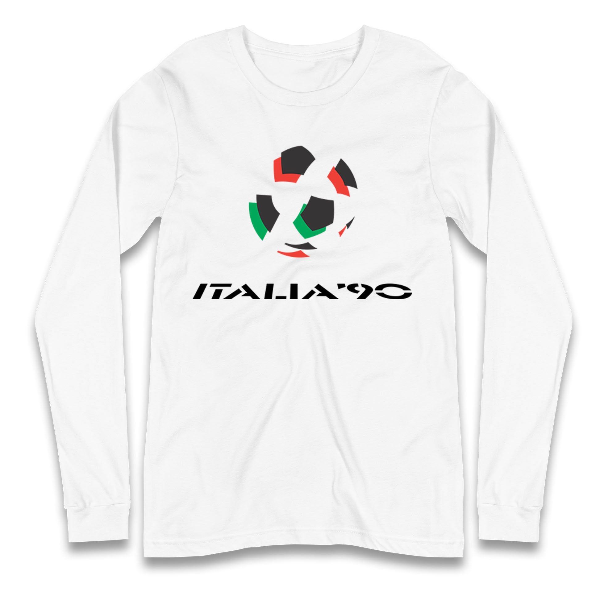 Italia 90 Logo Longsleeve T Shirt