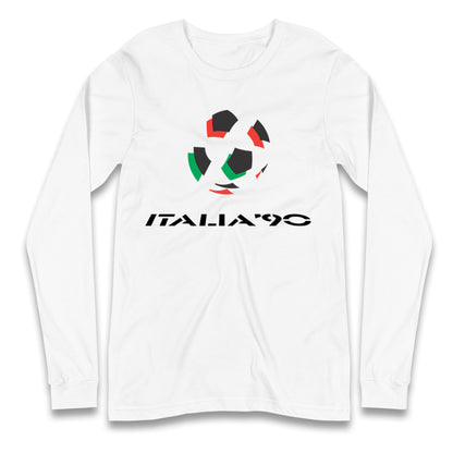 Italia 90 Logo Longsleeve T Shirt