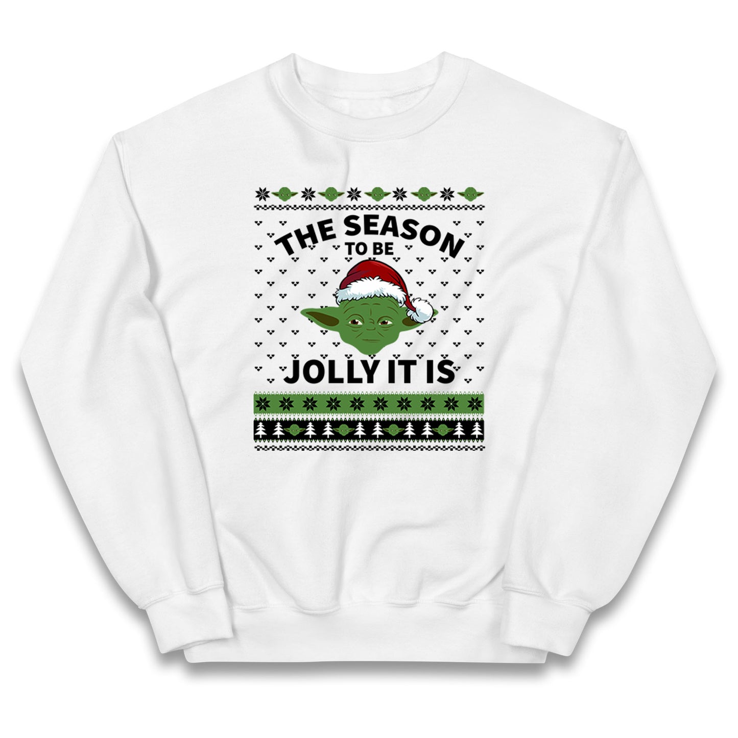 Yoda Christmas Kids Jumper