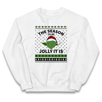 Yoda Christmas Kids Jumper