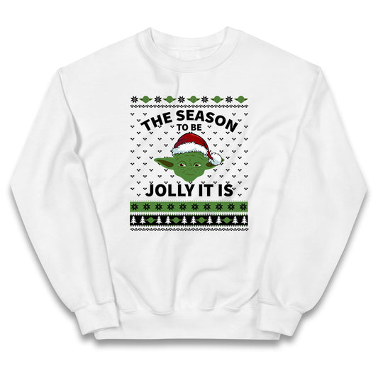 Yoda Christmas Kids Jumper