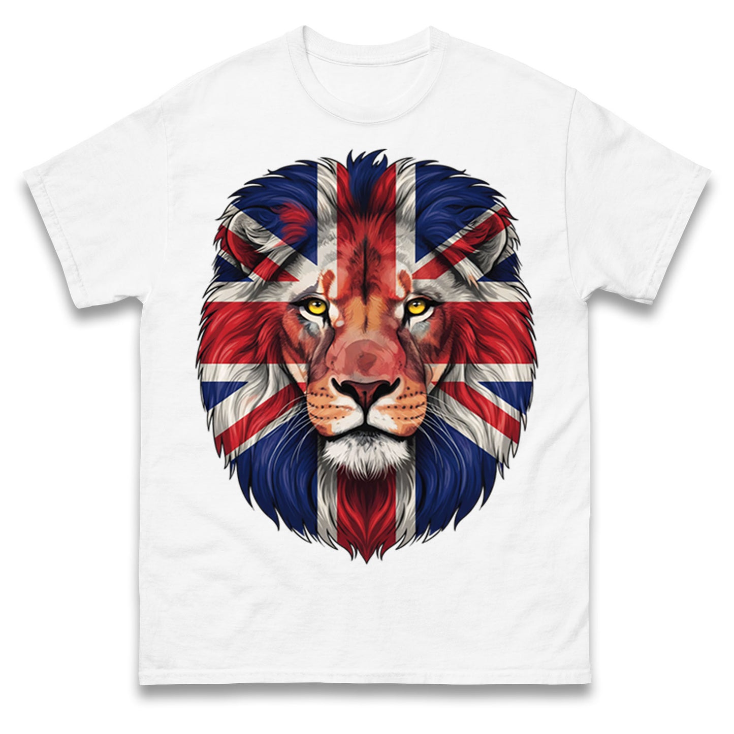 St George Flag Lion T Shirt 