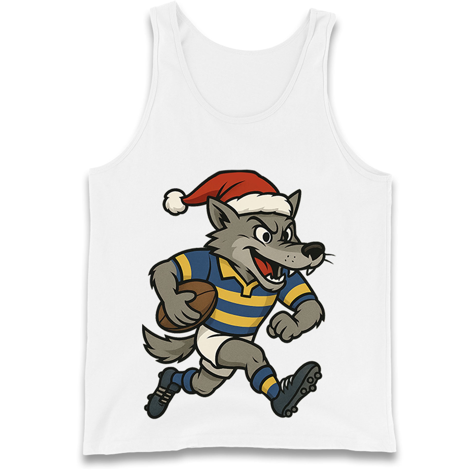 Warrington Wolves Christmas Tank Top