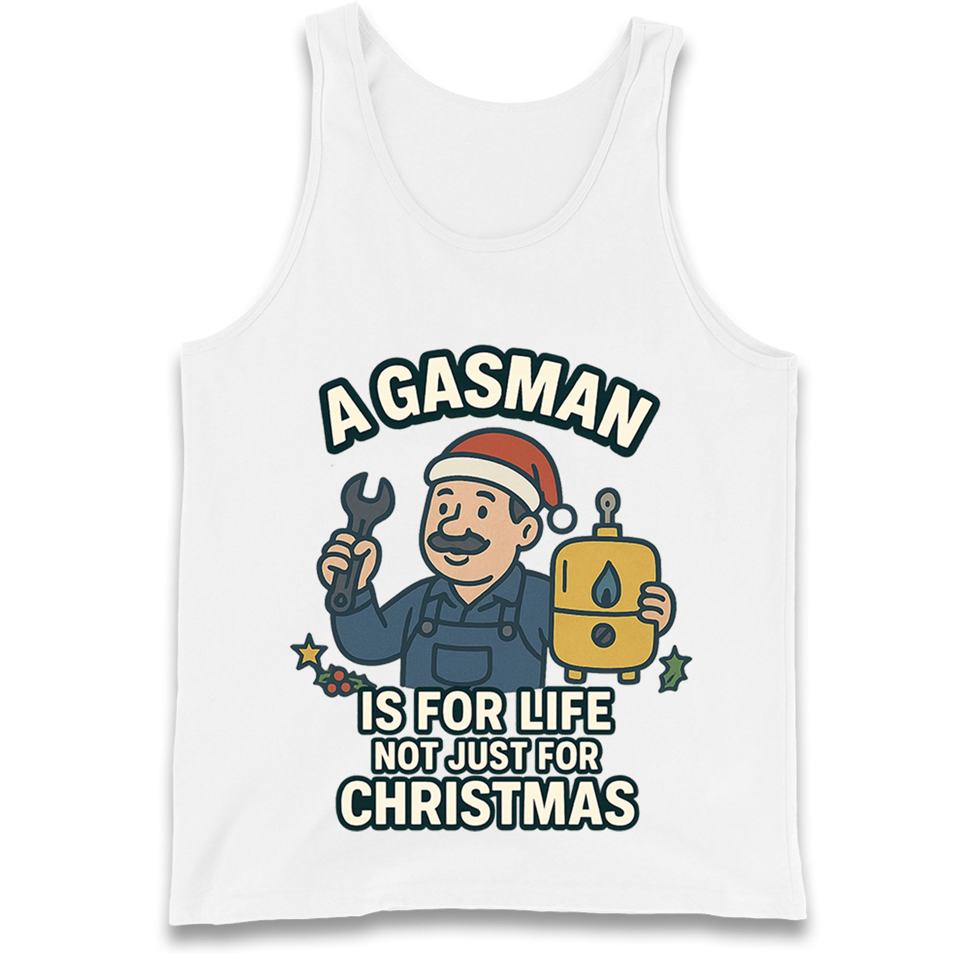 Gasman Christmas Tank Top