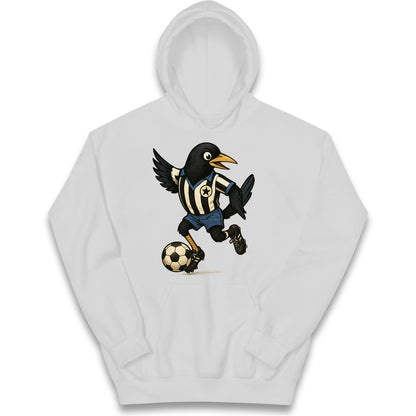 Retro Newcastle United Football Kids Hoodie