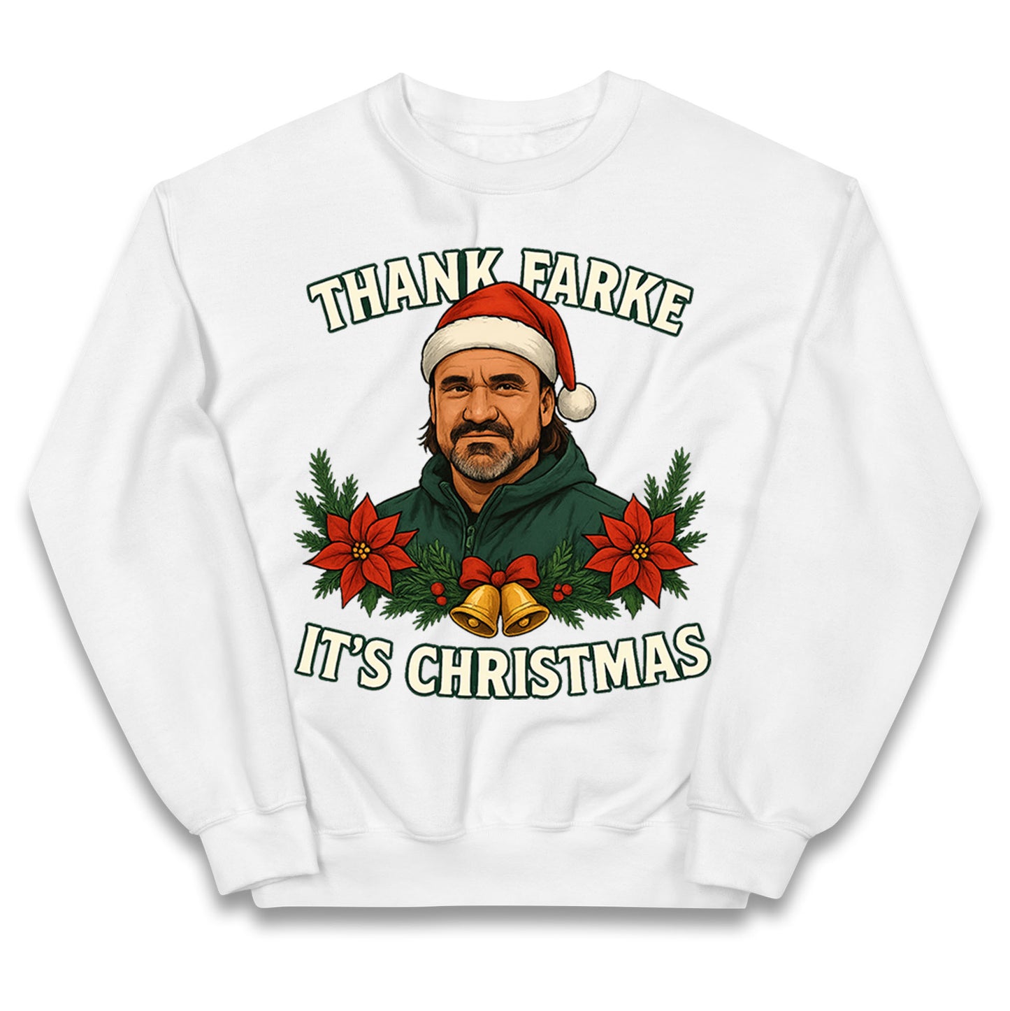 Leeds Utd Christmas Kids Jumper 