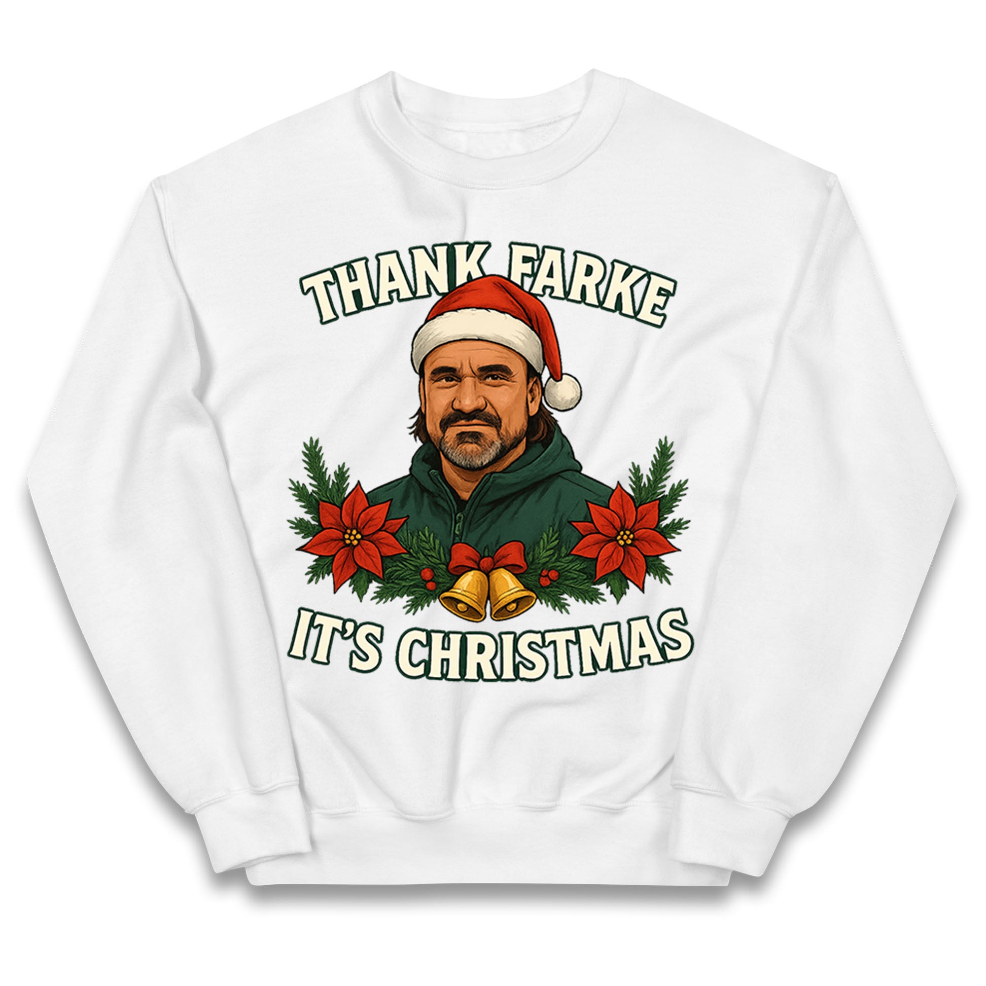 Leeds Utd Christmas Kids Jumper 
