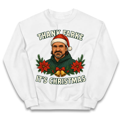 Leeds Utd Christmas Kids Jumper 
