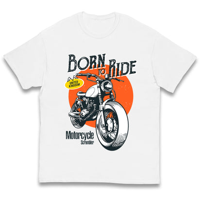 Born To Ride UK Kids T Shirt