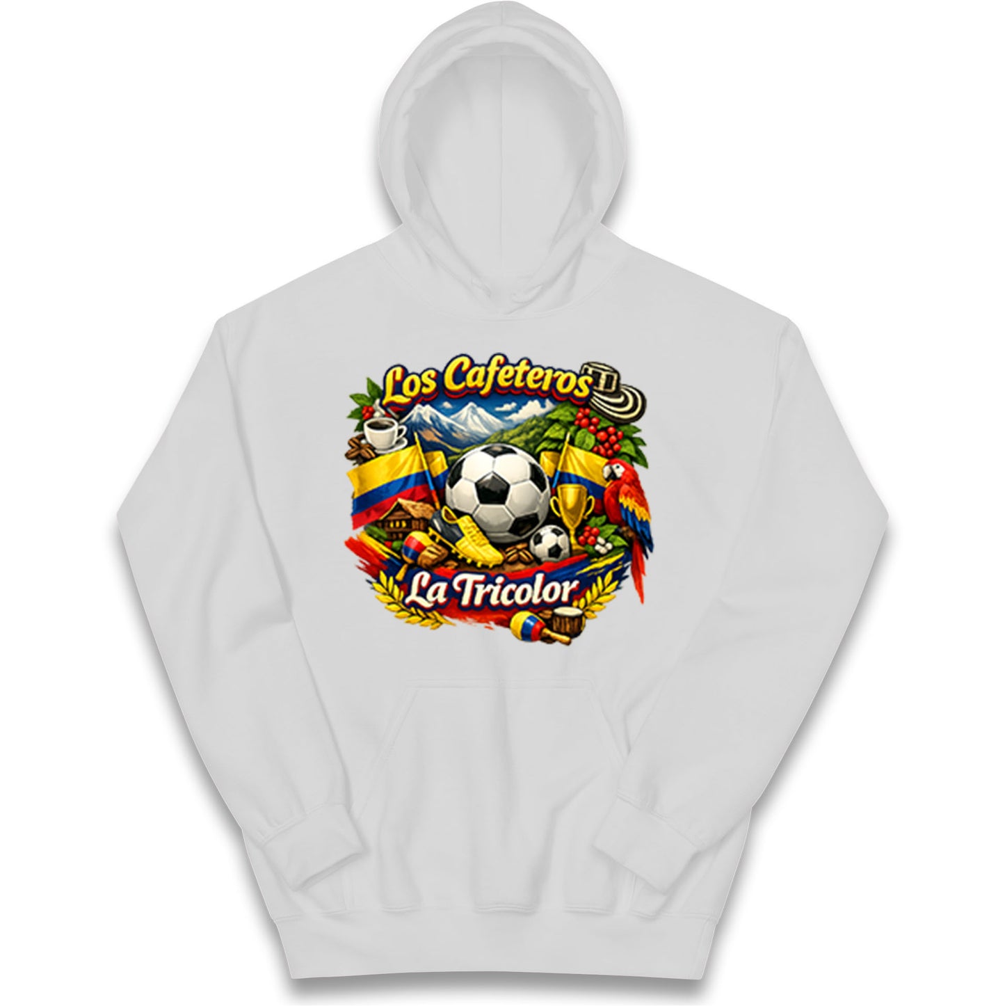 Colombia Football Kids Hoodie