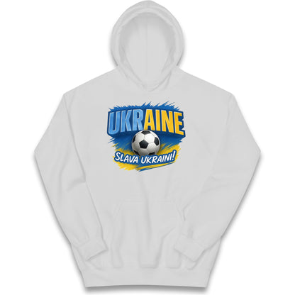 Ukraine Retro World Cup Kids Hoodie
